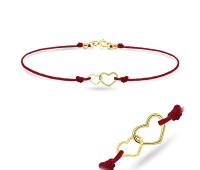 Gold Plated Matt Rope Anklet ANK-102-GP